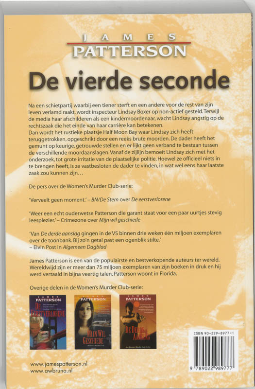 De Vierde Seconde achterkant