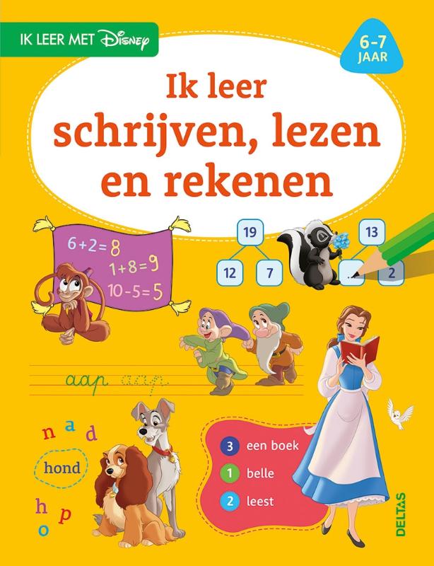 Ik leer schrijven, lezen en rekenen / 6-7 jaar / Disney