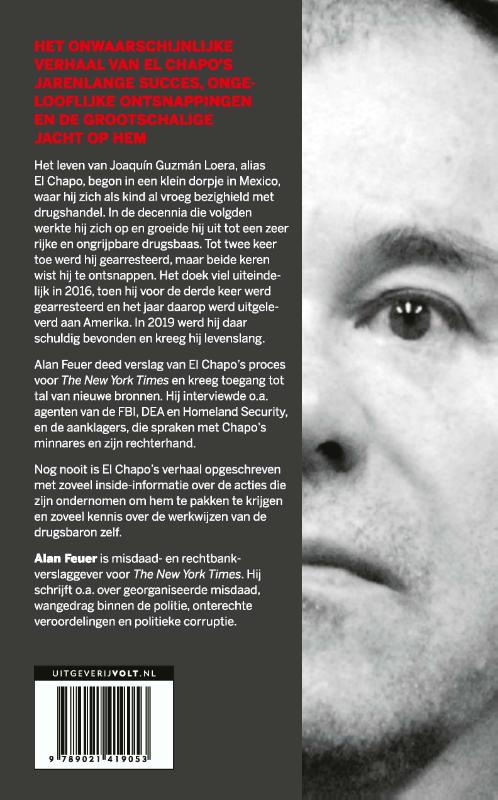 El Chapo achterkant