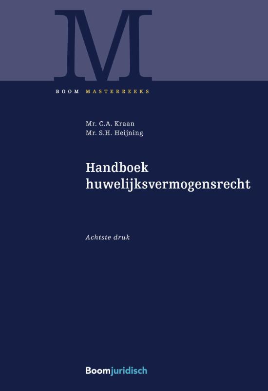 Handboek huwelijksvermogensrecht / Boom Masterreeks