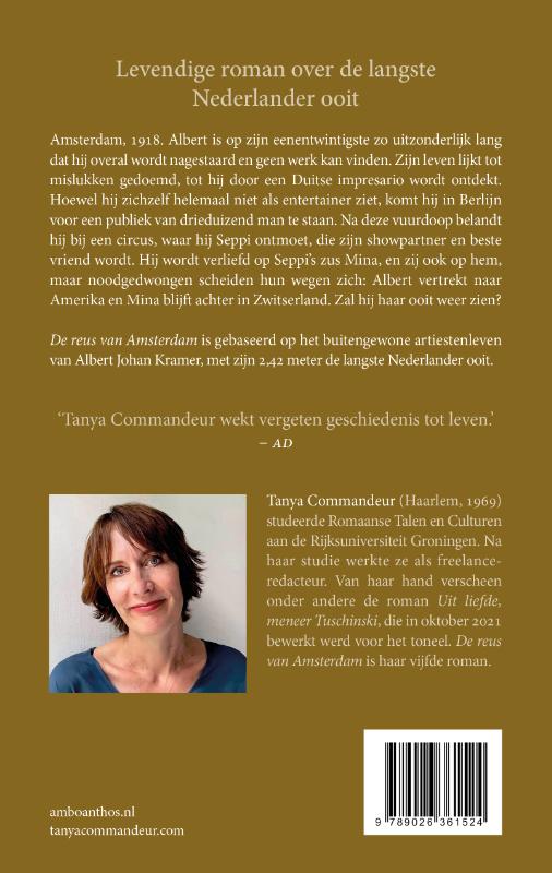 De reus van Amsterdam achterkant