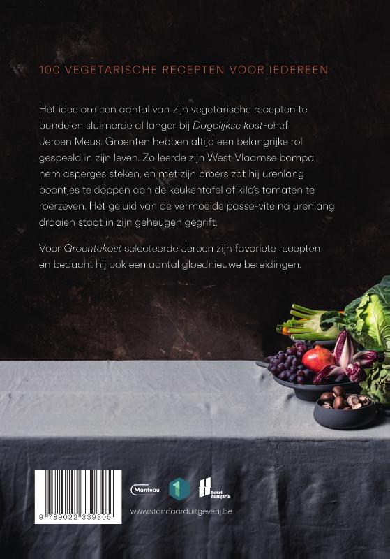 Groentekost achterkant