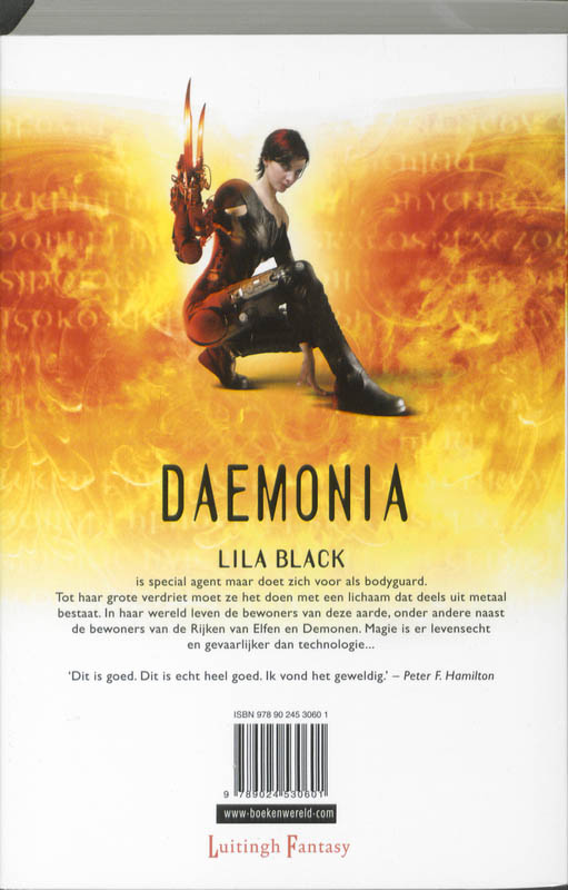 Daemonia / Quantum Zwaartekracht / 2 achterkant