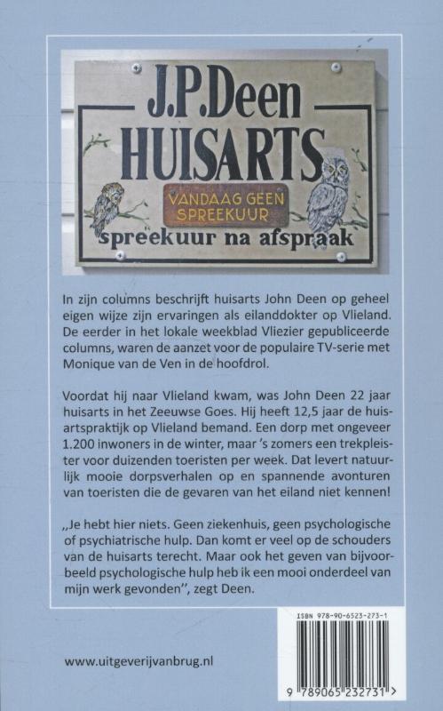 Huisarts op Vlieland achterkant