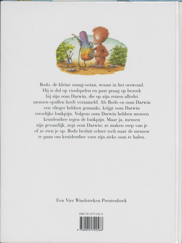 Bodo's vlieger achterkant