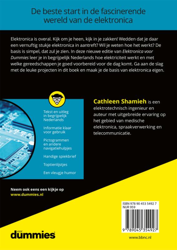 Elektronica voor Dummies / Voor Dummies achterkant