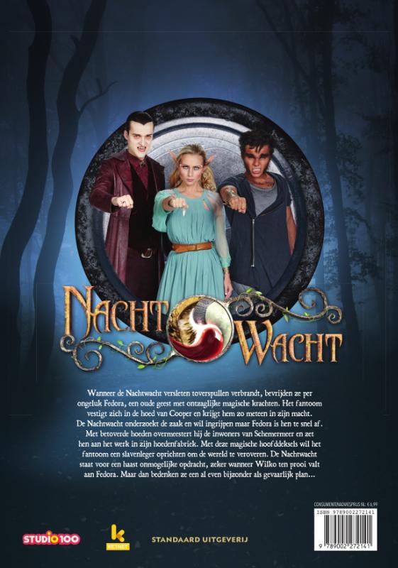 Het Fedora fantoom / Nachtwacht / 7 achterkant