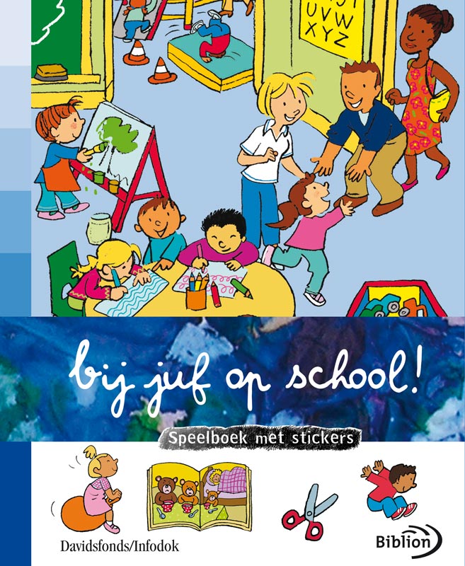 Bij juf op school / Stickerboeken
