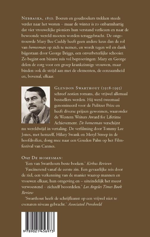 De homesman achterkant