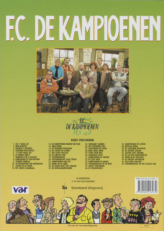 F.C. De Kampioenen 44 - De antieke antiquair achterkant