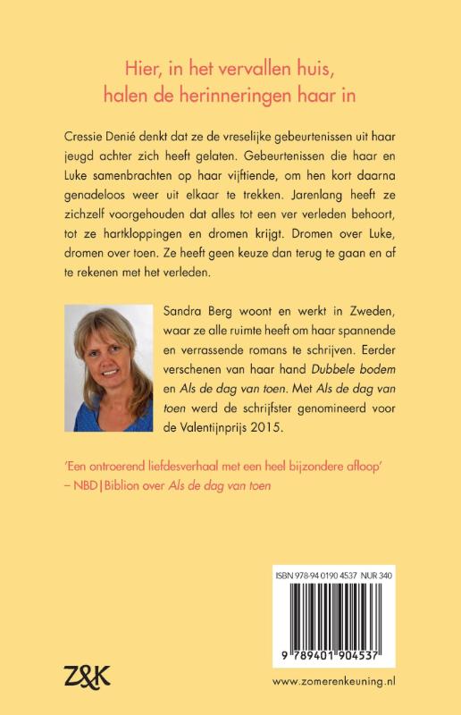 Voorbij de duisternis achterkant