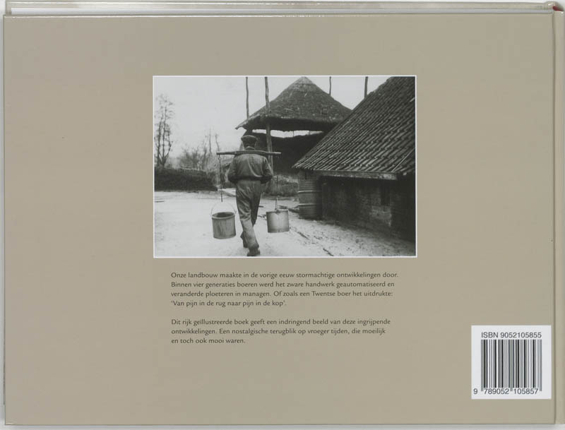 Boeren van toen achterkant