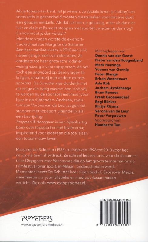 Stoppen & doorgaan achterkant