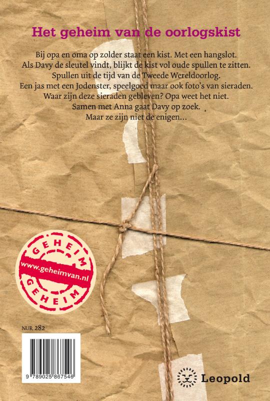 Het geheim van de oorlogskist achterkant