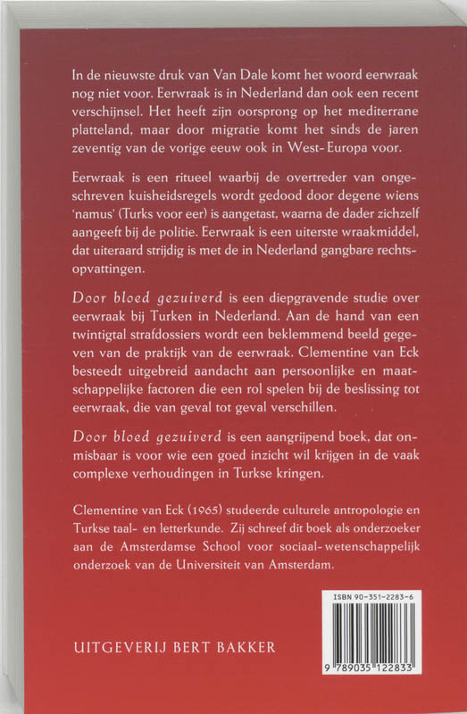 Door Bloed Gezuiverd achterkant