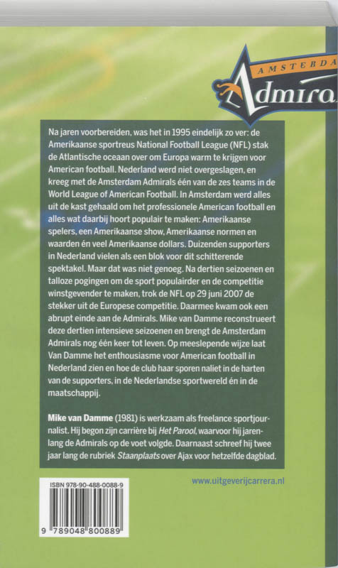 Admirals Amsterdam achterkant