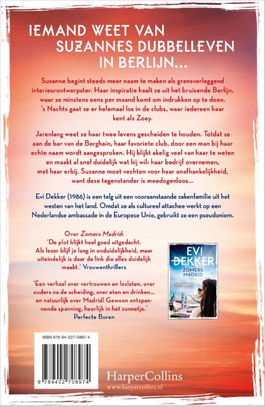 Stormachtig Berlijn achterkant