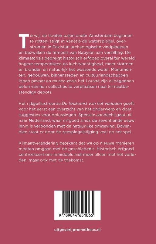 De toekomst van het verleden achterkant