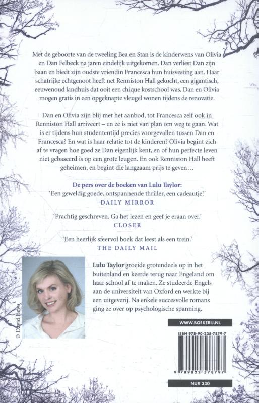 De winterkinderen achterkant