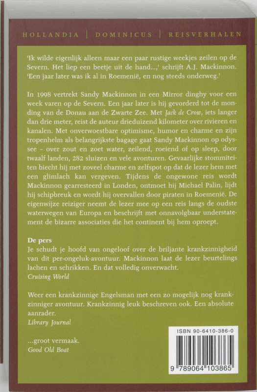 De Wonderlijke Reis Van Jack De Crow achterkant