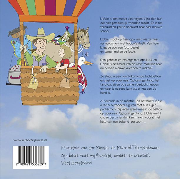 Libbie en de luchtballon achterkant