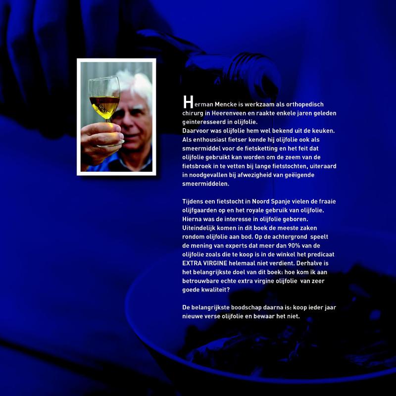 Alles over olijfolie achterkant