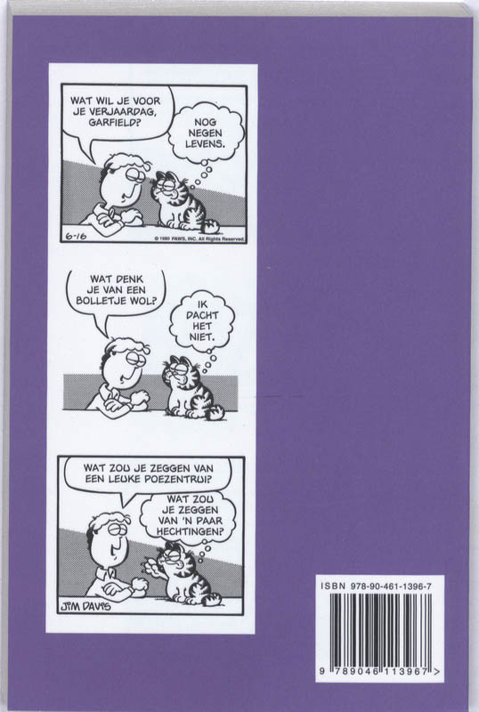 Het Beste Van Garfield / 4 achterkant