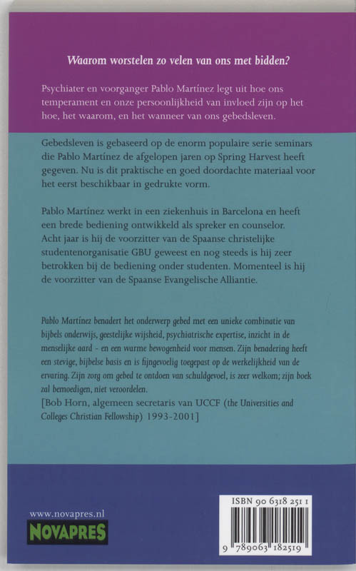 Gebedsleven achterkant