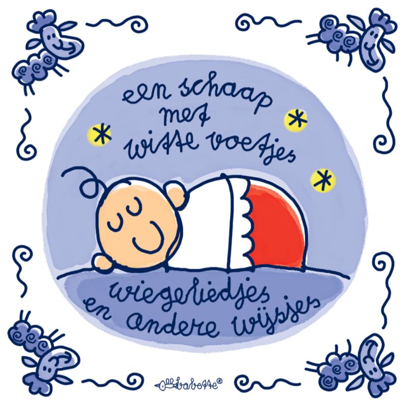 Een schaap met witte voetjes?