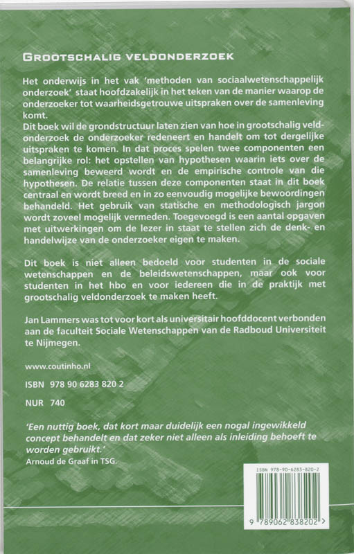 Grootschalig veldonderzoek achterkant