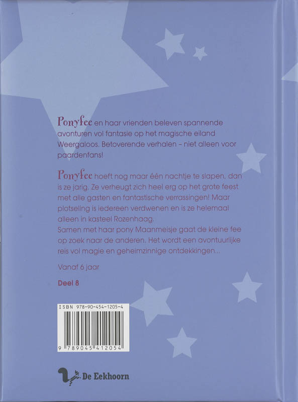 Hier komt Ponyfee!  -   De schuilplaats in de sterrengrot achterkant