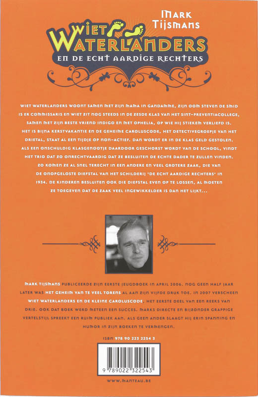 De echt aardige rechters / Wiet Waterlanders / 2 achterkant