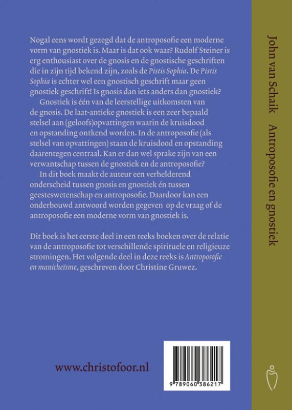 Antroposofie en gnostiek achterkant