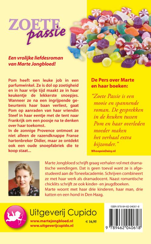 Zoete passie / Cupido biebpub achterkant