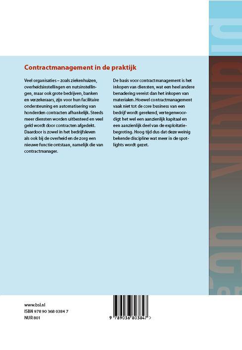 Contractmanagement in de praktijk achterkant