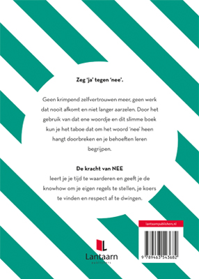 De kracht van NEE achterkant