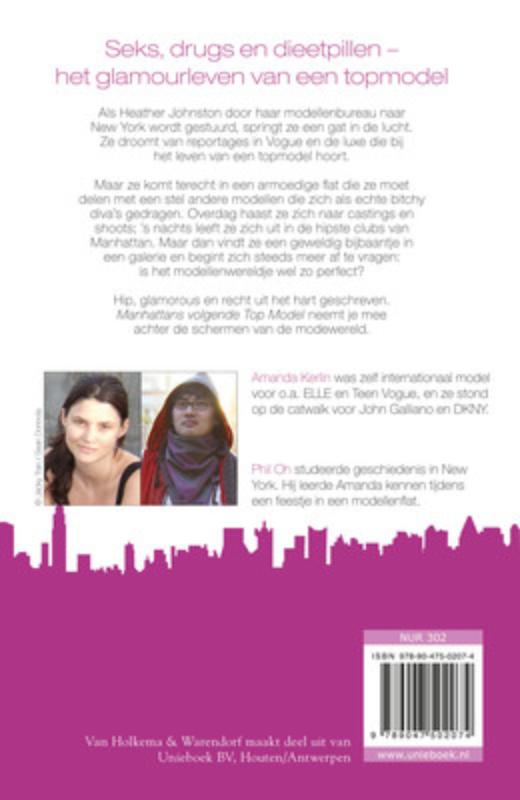 Manhattans Volgende Top Model achterkant