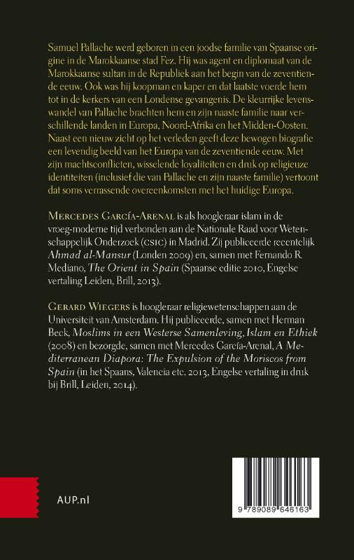 Samuel Pallache achterkant