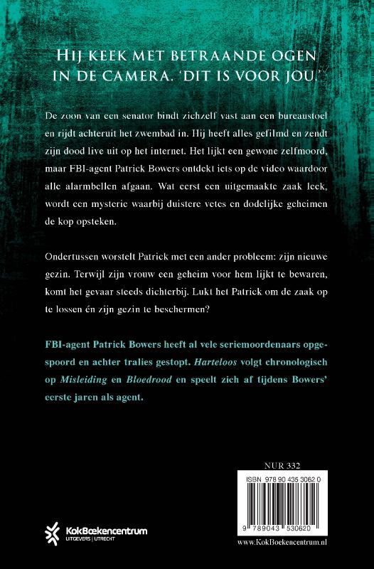 Harteloos / Patrick Bowers achterkant