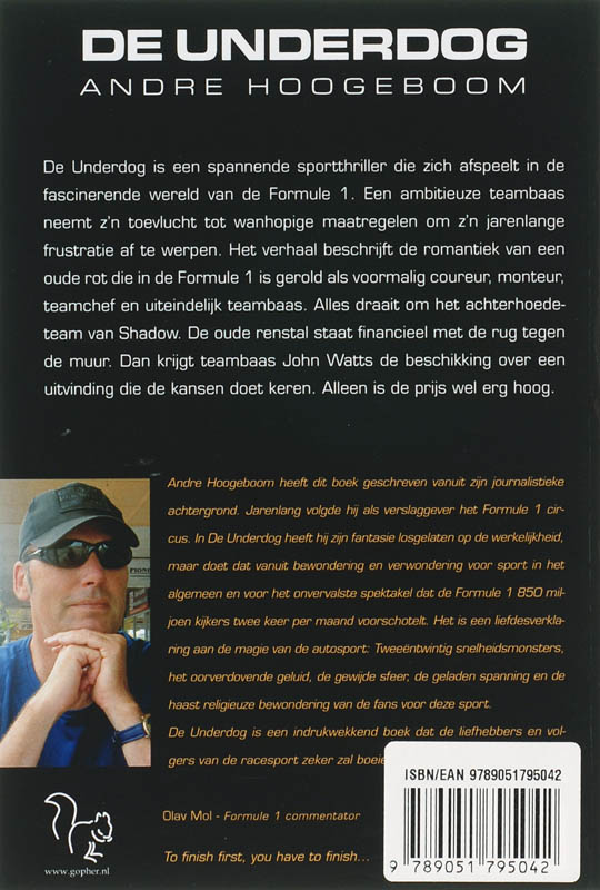 De Underdog achterkant