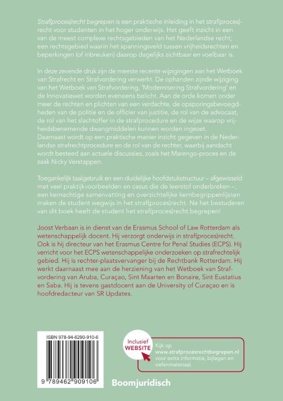 Straf(proces)recht begrepen / Recht begrepen achterkant