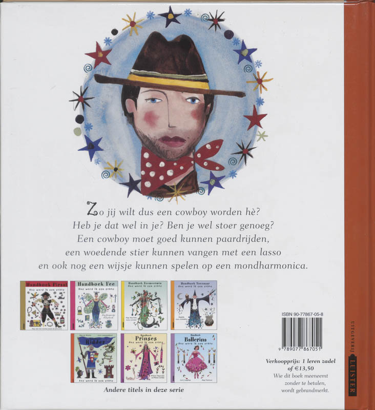 Handboek Cowboy Hoe Word Ik Een Echte achterkant