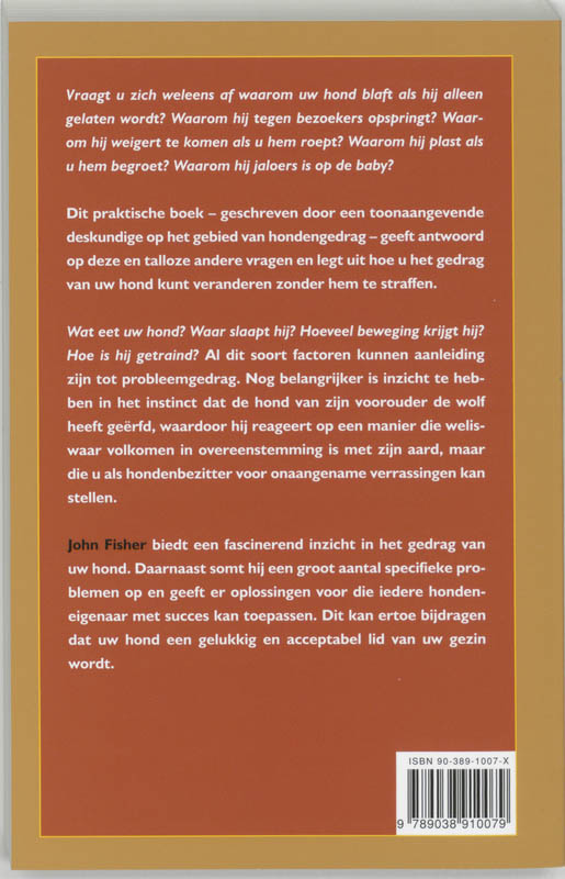 Waarom doet mijn hond zo achterkant