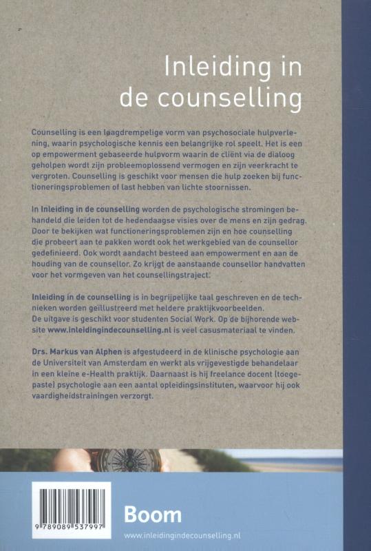 Inleiding in de counselling achterkant