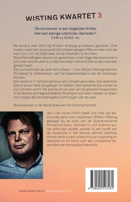 De kluizenaar / Wisting Kwartet / 3 achterkant
