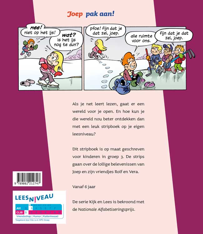 Joep / pak aan! / Kijk en Lees achterkant