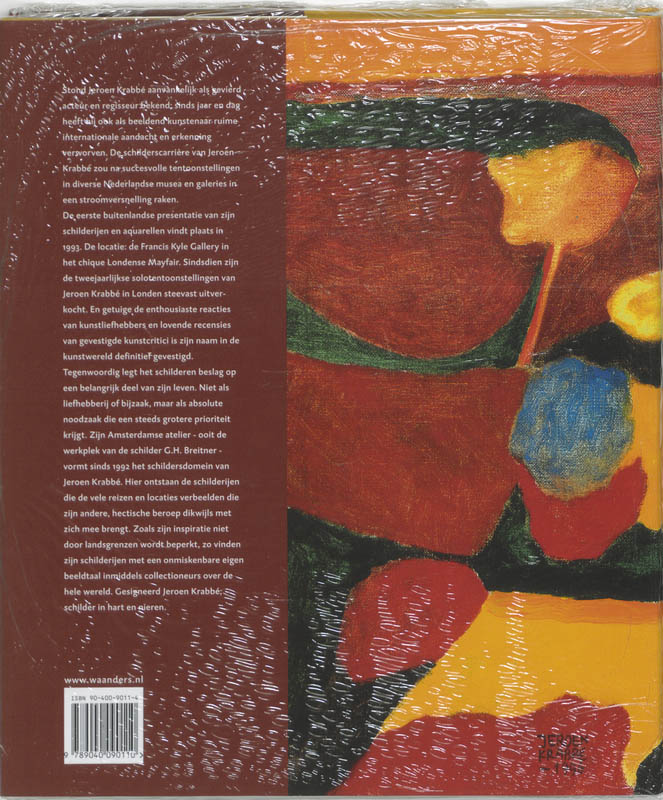 Jeroen Krabbe - schilder achterkant