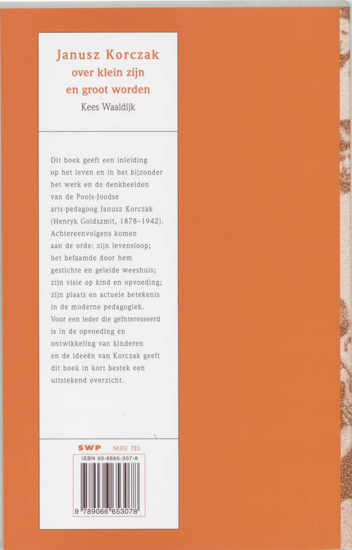 Janusz Korczak achterkant