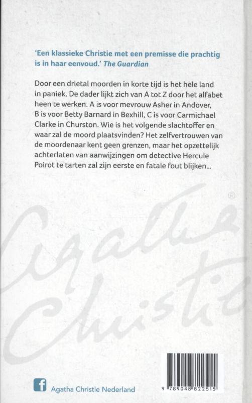 Het ABC-mysterie / Poirot achterkant
