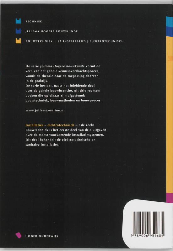 Jellema 6A -  Installaties Elektronisch achterkant